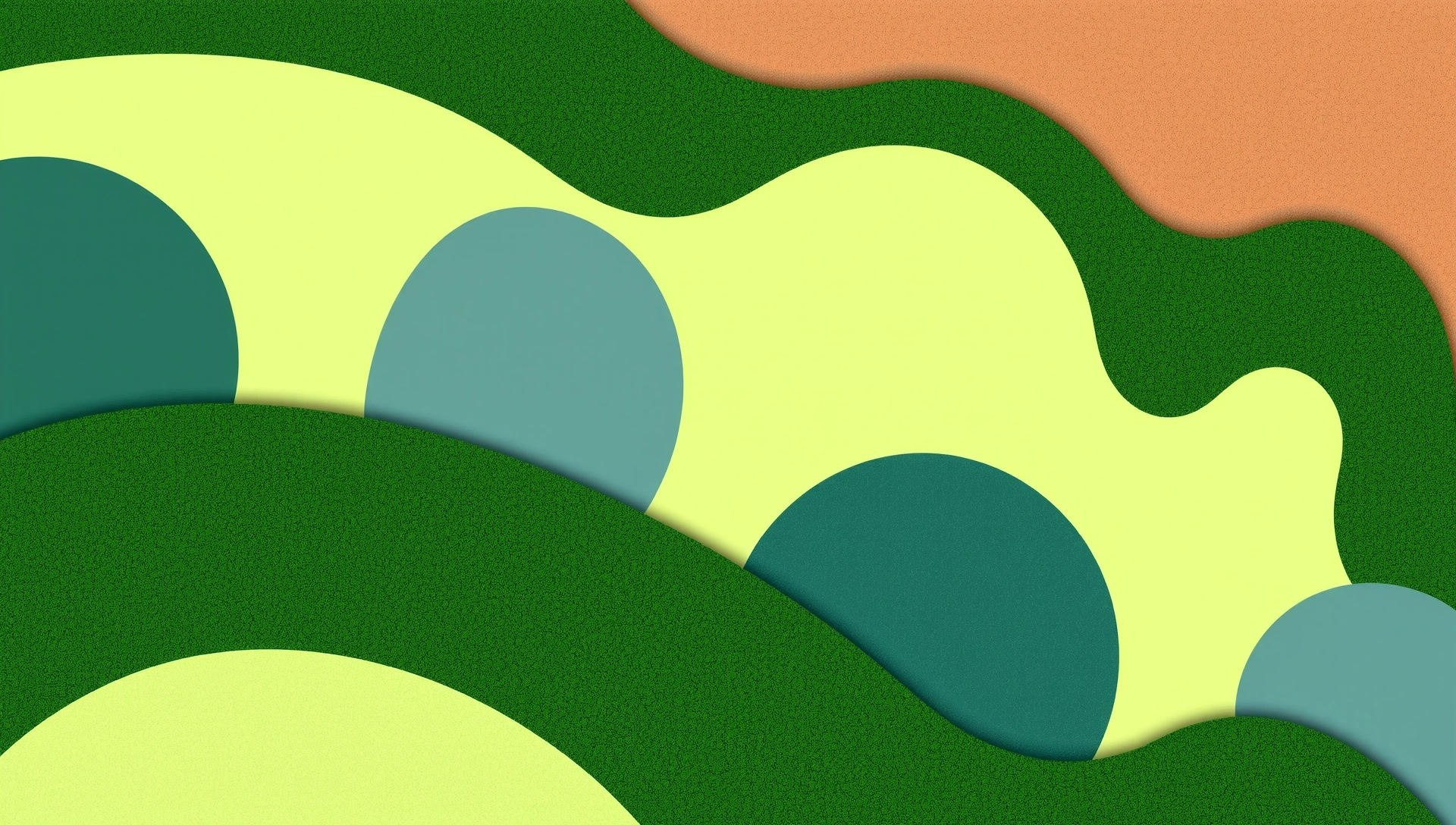 Paysage naturel paisible avec des éléments végétaux symbolisant la vitalité